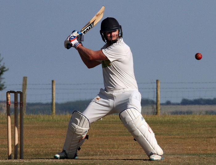 Steve Campbell top-scored with 67 not out for Lawrenny